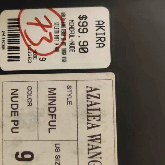 Alazea Wang Ready Or Not Thigh High Stiletto Boot - Picture 3 of 4